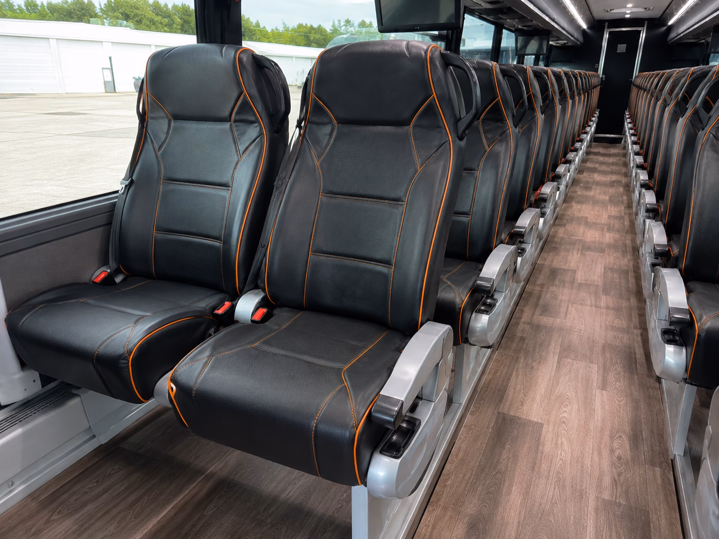 north las vegas construction and film crew shuttle buses